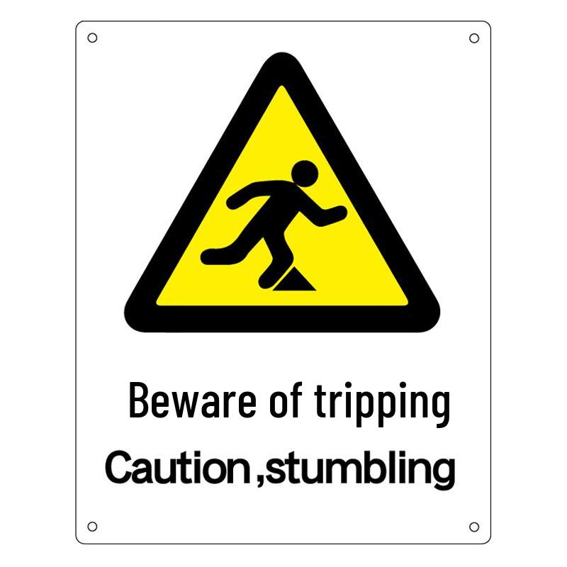 Haishidike GNJZ-1330 Safety Warning Signs Adhesive Sticker 25x31.5cm