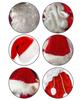 Santa Claus Costume Deluxe Thick Adult Santa Christmas Long Party Santa Suit [NOKIJP] 11-Piece Set, Fabric, Size, Cosplay, Outfit, Reindeer, Men's,