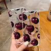 Cherry mobile phone case Apple 17promax light and transparent iphone16 hot-selling 15 anti-drop soft case 14 women