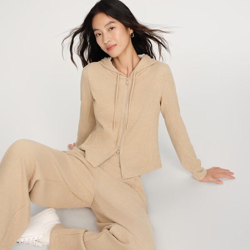 Gap Women's 2025 Fall Heavy Ribbed Pleated Wide-Leg Knit Pants