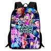 Kpop Witch Hunter Group Schoolbag High Definition Printing Casual Light Backpack Primary School