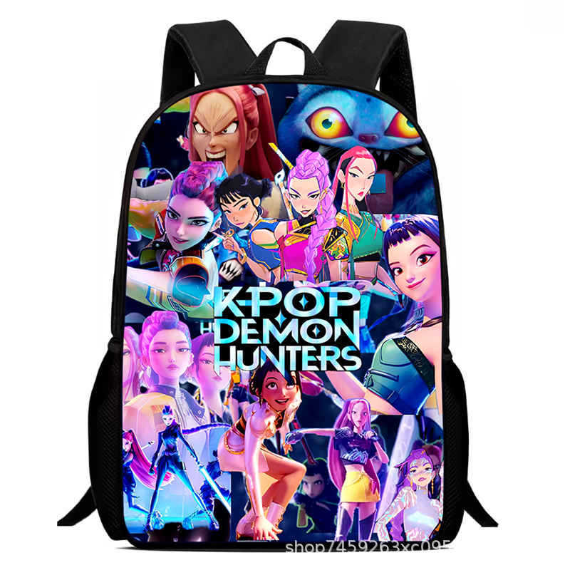 Kpop Witch Hunter Group Schoolbag High Definition Printing Casual Light Backpack Primary School