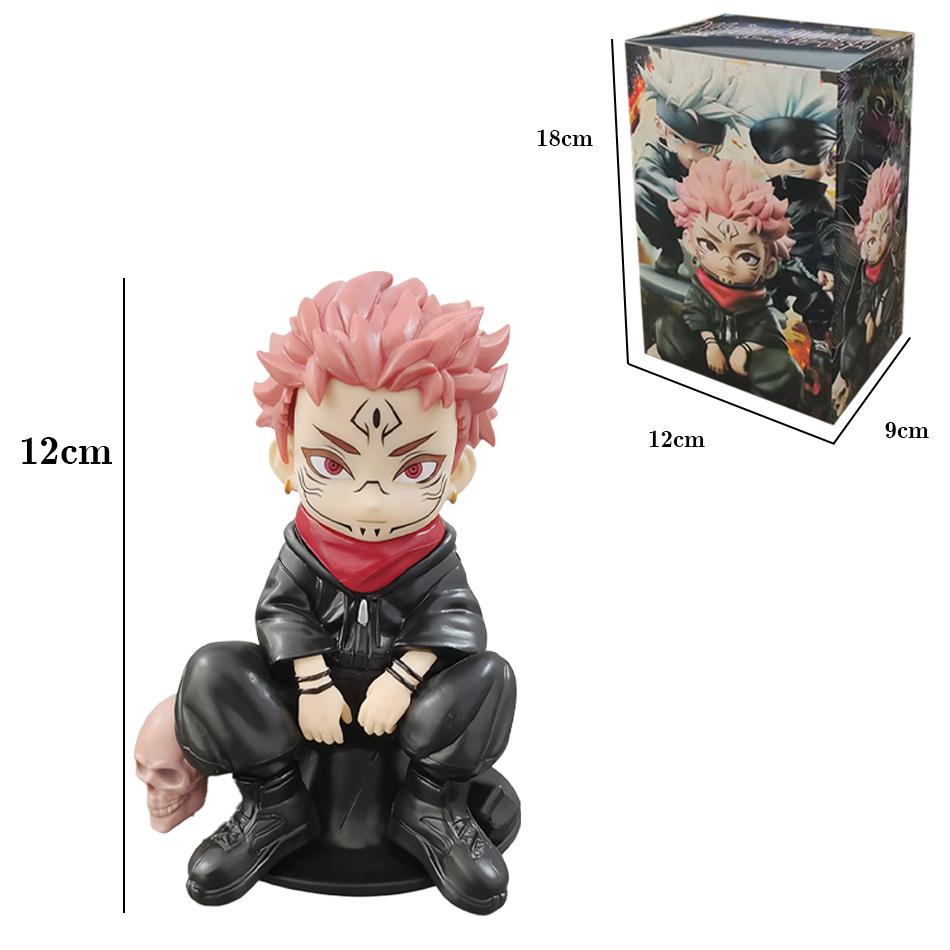 14cm Jujutsu Kaisen Anime Figure Style Satoru Gojo Action Lord Curse Sukuna Figurine Collection Model Doll Toys 3 of the Poseable Articulated Scale