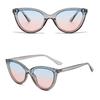 Vintage Cat Eye Sunglasses Women Men Luxury Designer Sun Glasses Punk Retro Hip Hop Shades UV400 Protection