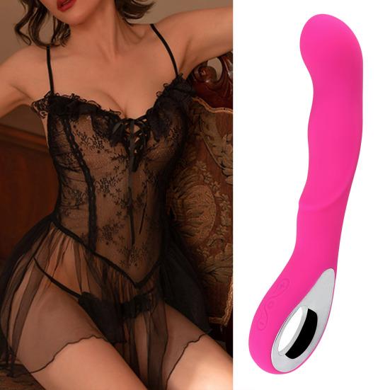 Curved G-Spot Vibrator for Women Multi-Frequency Silent Rechargeable Clitoral Vibrator Ergonomic Silicone Female Pleasure Massager for Adults
