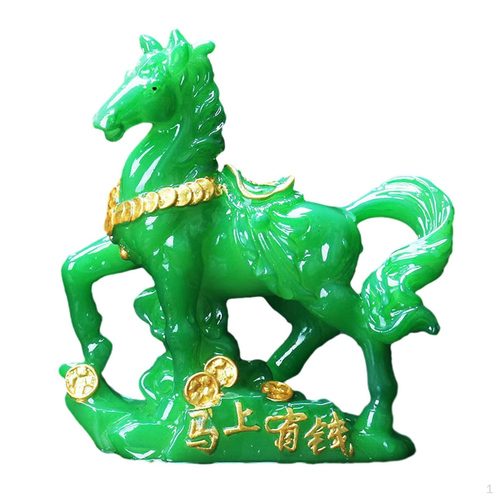 

Статуя лошади для домашнего декора и украшения Turn To Green Color