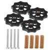 4pcs Precision Leveling Kit Nuts Durable Hot Bed Spring Upgraded Leveling Nuts  Hot Bed Leveling