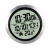 No Punching Suction Cup Clock Home Clock Waterproof Bathroom Washroom Clock Kitchen Clock LCD Digital Display Clock Temperature Detector