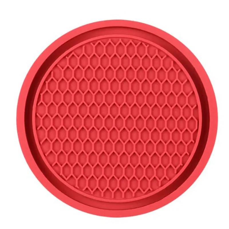 Car Auto Cup Holder Anti Slip Insert Coasters Pads Interior Accessories Universal Fits Perfectly For Most Cups