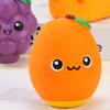 Squeaky Fruit Dog Toy Latex Dog Chew Toy Cute Fruit Shape Puppy Teething Toy for Small Medium Dogs Teeth Cleaning