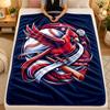 Flannel BlanketSt Louis Baseball Warm Soft Throw Blanket for Indoor Sofa Bed Living Room Use
