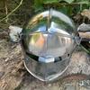 Barbute  Helmet  Knight Wearable Helmet, for Roleplaying Games, Steel Helmet with Lining and Chin Strap