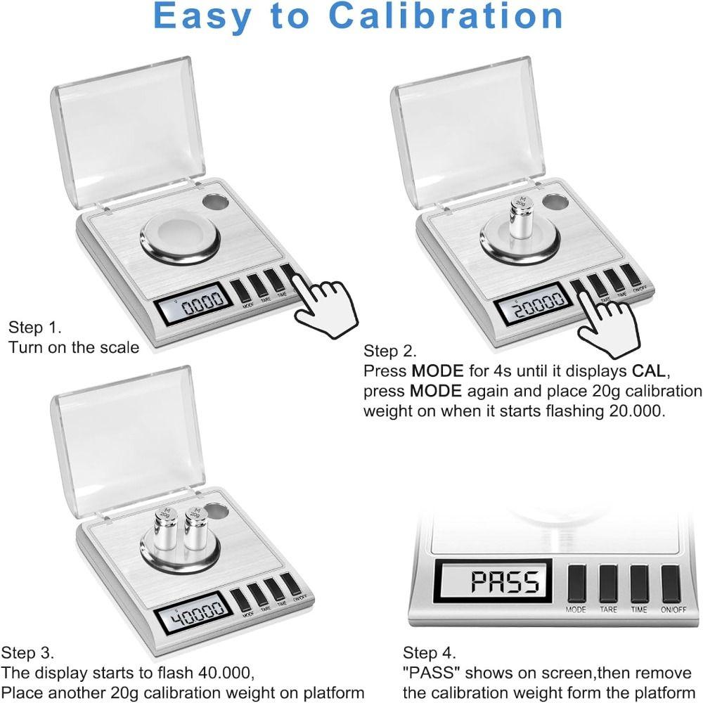 High Precision Jewelry Scale Digital Display Digital Fishing Scale Powder Scale