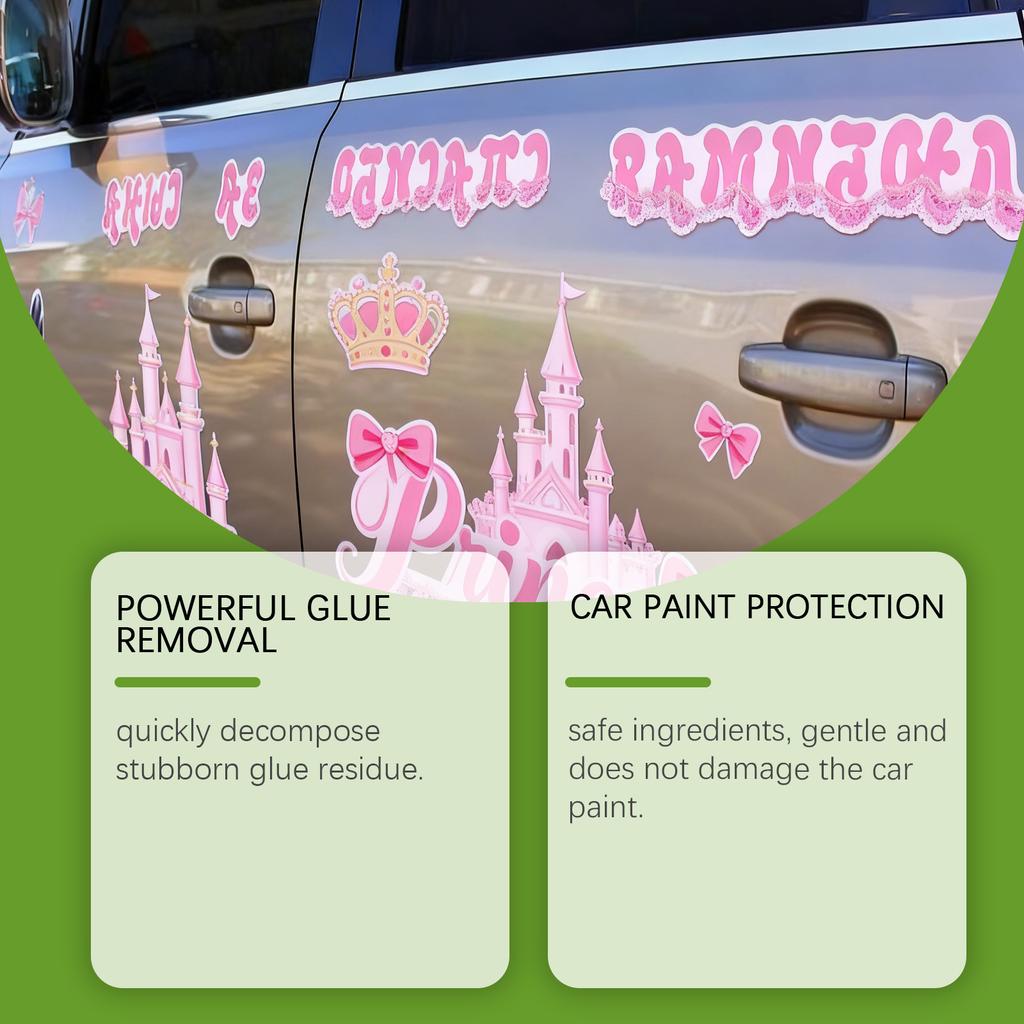 Adhesive Remover, Automotive Glue Reducer, Car Cleaner, Self-adhesive Remover. Easily Break Down Stickers And Tape Residues.100ML