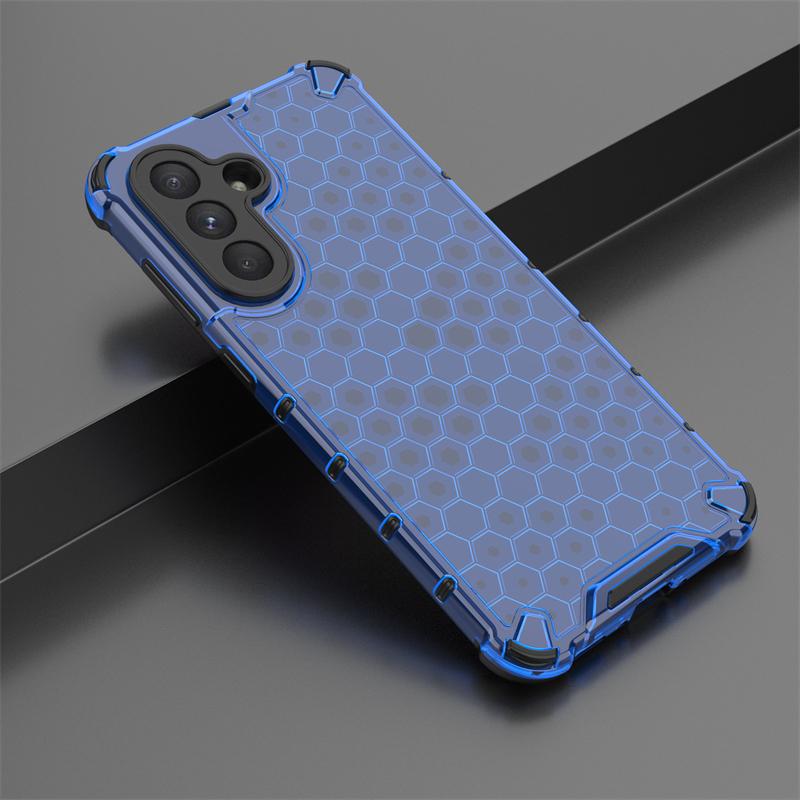 Shockproof Transparent Case For Samsung Galaxy Quantum 6 Honeycomb Armor Case Samsung Quantum 6 Case Cover For Samsung Quantum 6