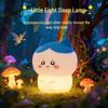 Wanhuo Rechargeable Puppy Silicone Night Light - Cute Bedside Lamp, Ideal Birthday Gift for Boys and Girls.