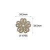 Set di 14Pz Charms Moda per Scarpe per Sandali Zoccoli Spille Accessori Farfalla Diamante Catena Perle Decorazioni Personalizzate per Scarpe da Ginnastica