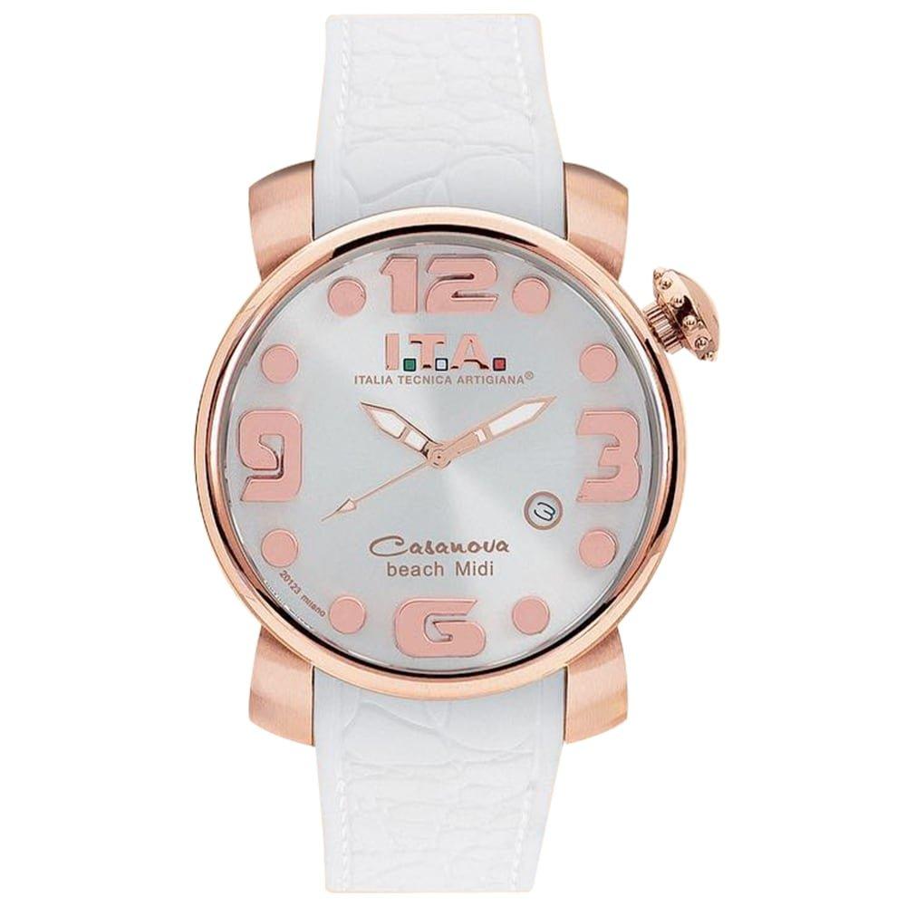 

Casanova beach x Rose Gold Watch [ITA] I.T.A. Midi/Quartz/White I.P. Ref.19.03.15 [Regular Import]