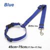2 In 1 Pet Car Seat Belt Durable Nylon Dog Leash Backseat Dog Harness Lead Clip Safety Lever Traction Dog Collars Accessoires