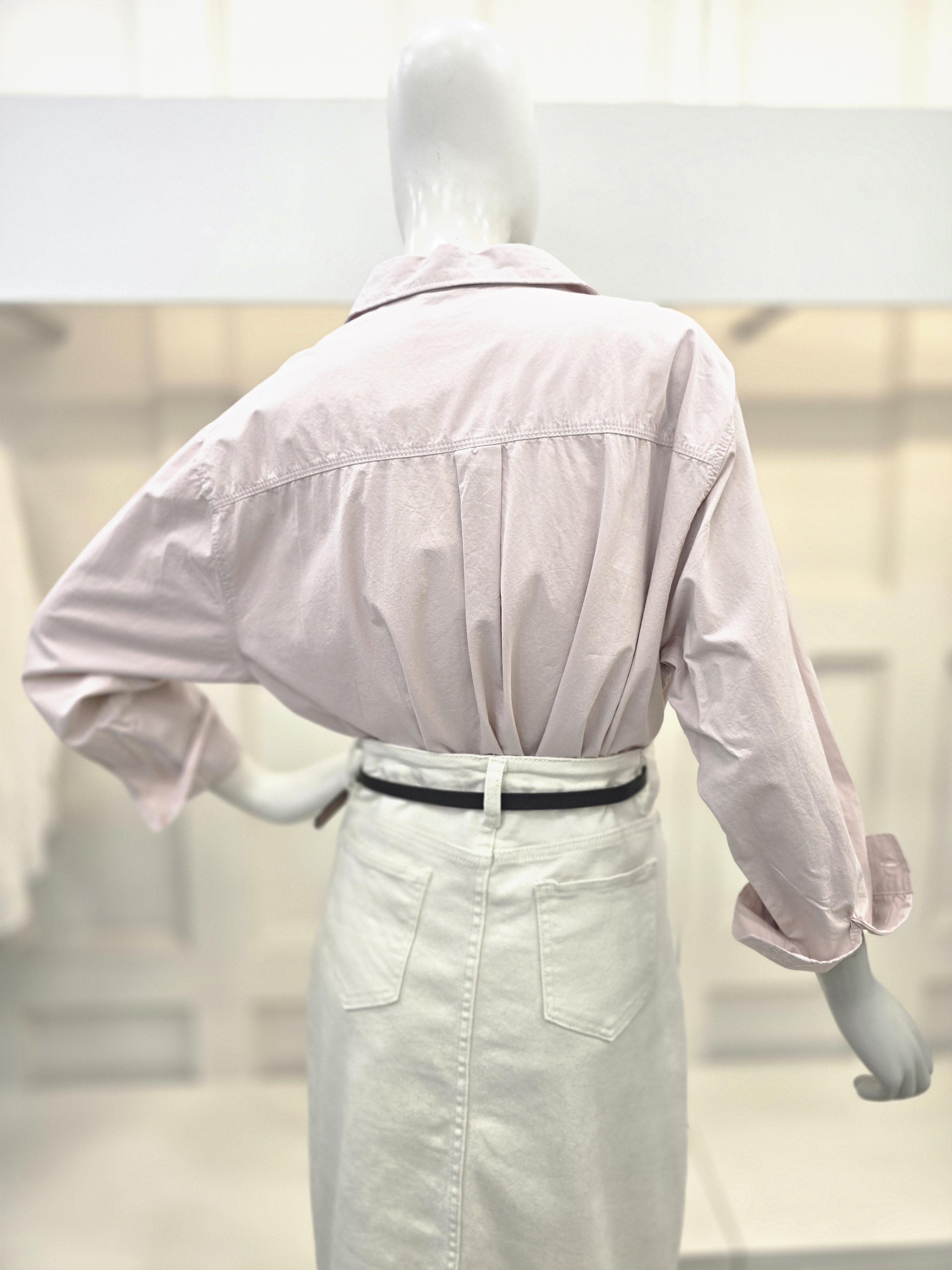 Cotton Out Pocket Shirt Blouse FREE