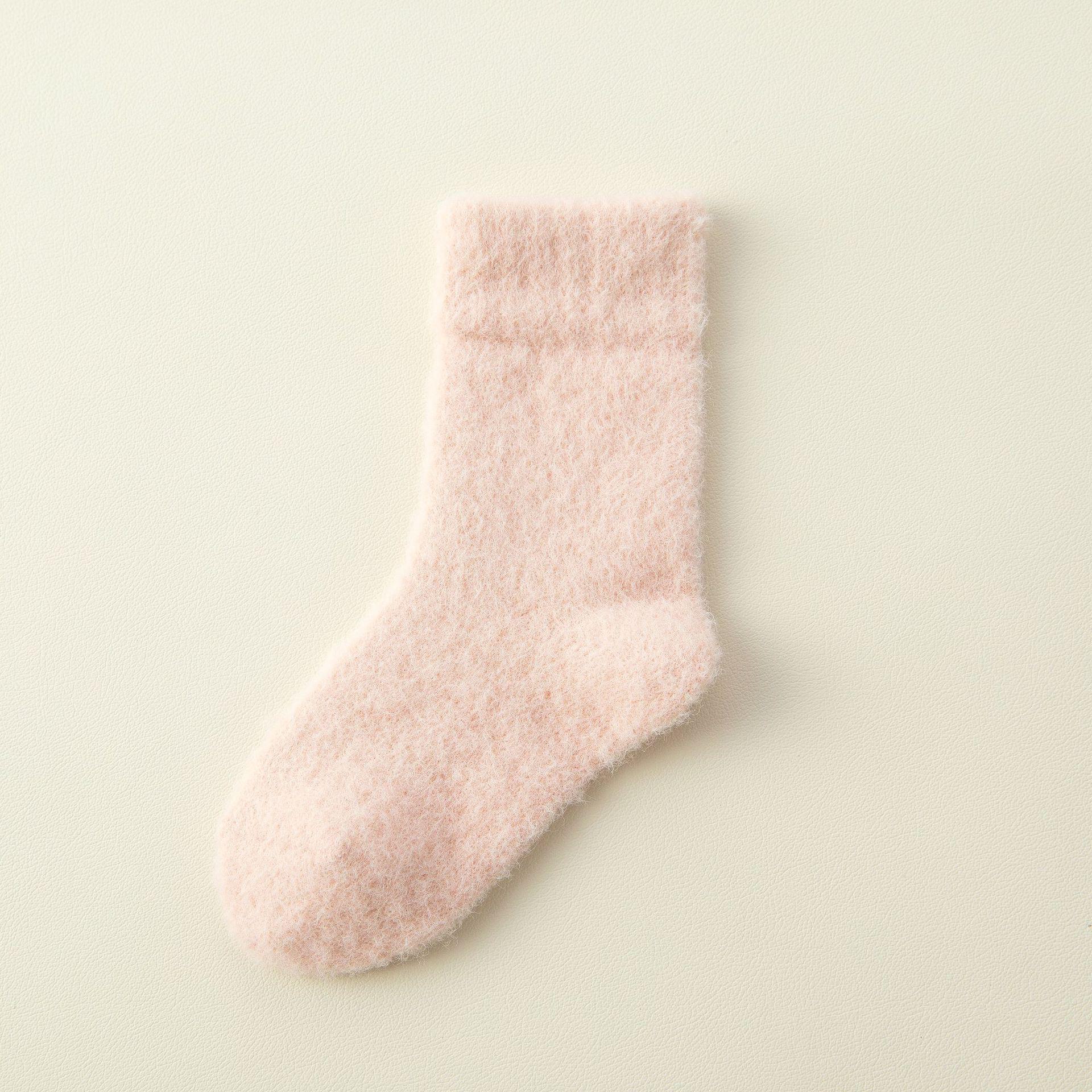 

Дитячі товсті теплі зимові шкарпетки для сну з флісу з норки - дитячі шкарпетки середнього розміру для хлопчиків і дівчаток M - 2-4 years old