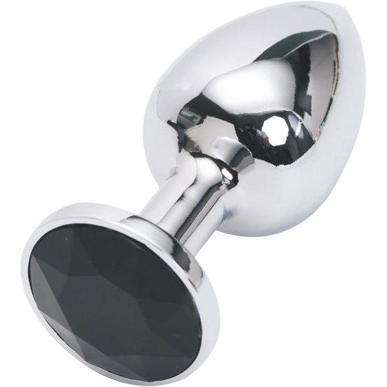 Mizz Zee Faux Butt אנאלי אבן חן נירוסטה גברים תקע לעיסוי אוננות מין