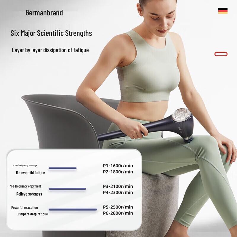 CLORIS Wireless Rechargeable Long Handle Percussion Massager