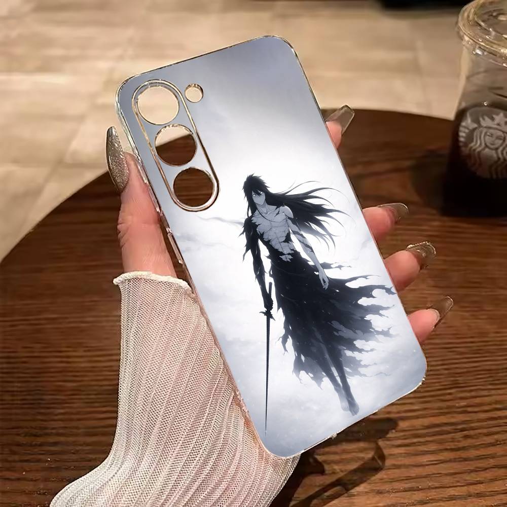 B-Bleach- Anime Ichigo Kurosaki   Phone Case For Samsung Galaxy A71,A70,A52,A51,A40,A30 Transparent Cover