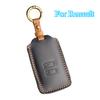 For Renault Captur Koleos Kadjar Zoe Arkana Espace Clio Megane Grand Scenic Sandero Dacia Duster Card Leather Car Key Cover