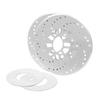 2Pcs Universal Aluminum Car Racing Disc Pad Decorative Brake Motor Covers Drum