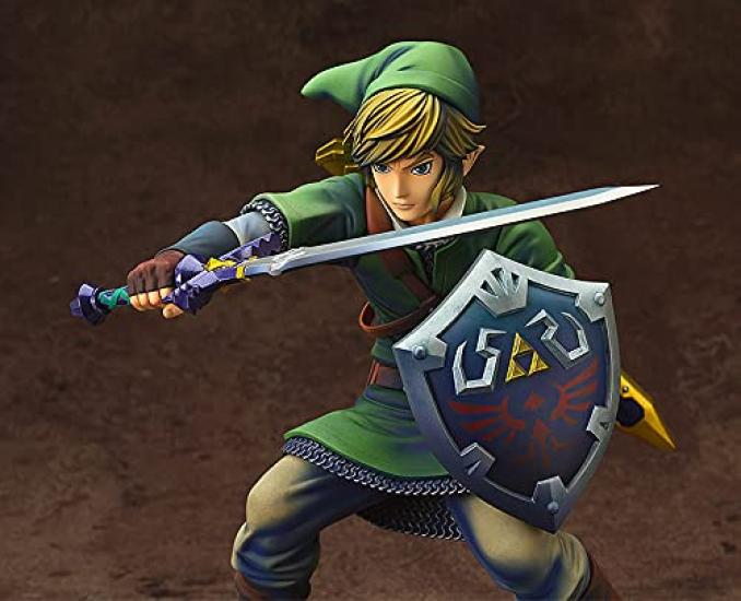The Legend of Zelda Skyward Sword Link skala 17 PVC malowana gotowa figurka do odsprzedaży