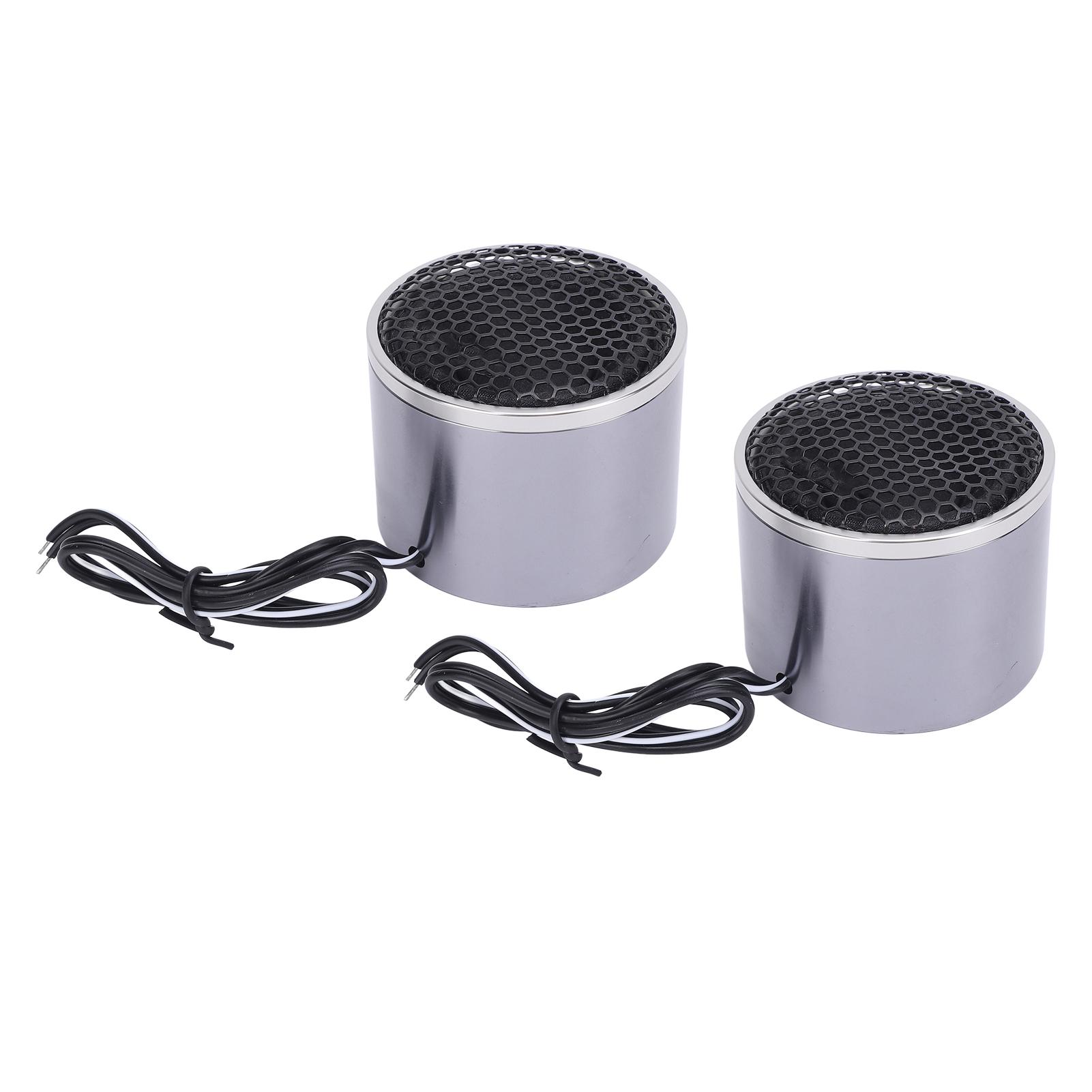 

2 Inch Car Midrange Speaker 220W Peak Power Aluminium Alloy Clear Stereo Door Speakers for Vehicles