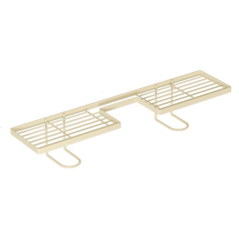Mesh Design Faucet Storage Shelf Carbon Steel Cosmetics Organizer Sink Drying Rack  Kitchen