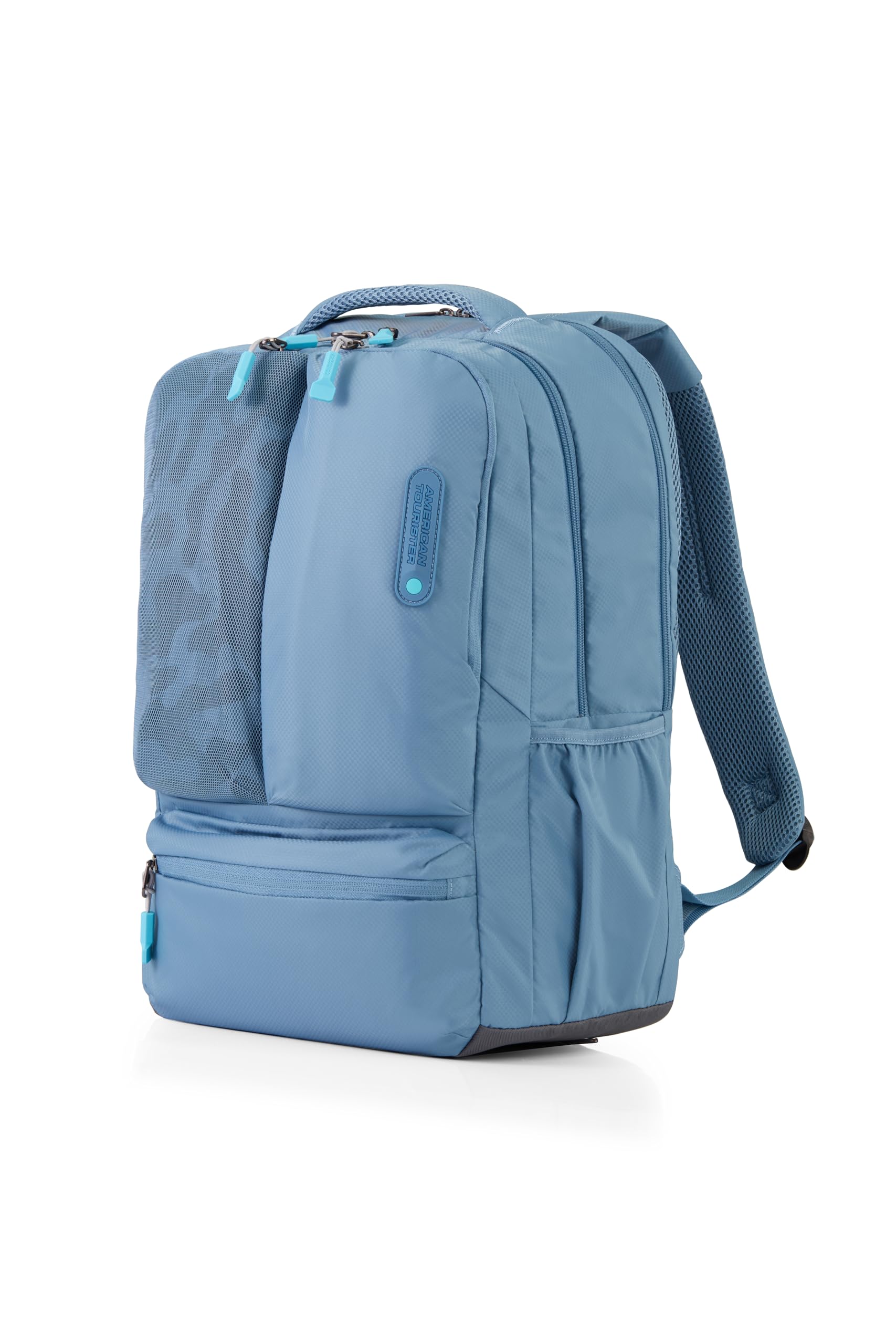 

American Tourister Hall Backpack, Lightweight, Approximately 700g, 31.5L Capacity, Laptop Storage, Side Pockets, Reflective Backpack, Rain Cover,