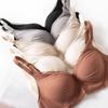 Fairy Style Adjustable Seamless Mulberry Silk Wireless Bra - Comfortable and Supportive Mesh Design for Women