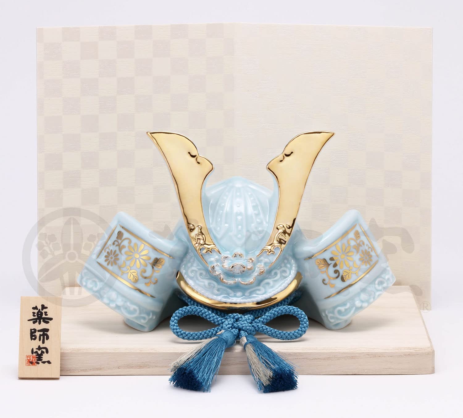 

Yakusigama Dyed Helmet for Teniro Lucky Interior Decoration Success, [5780] Festival, Item, Celebration, Ornament,