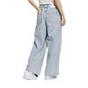 Adidas Originals Classic Sports Series Fashionable Versatile Jeans Women Jeans KC5873