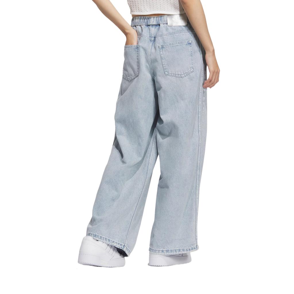 Adidas Originals Classic Sports Series Fashionable Versatile Jeans Women Jeans KC5873