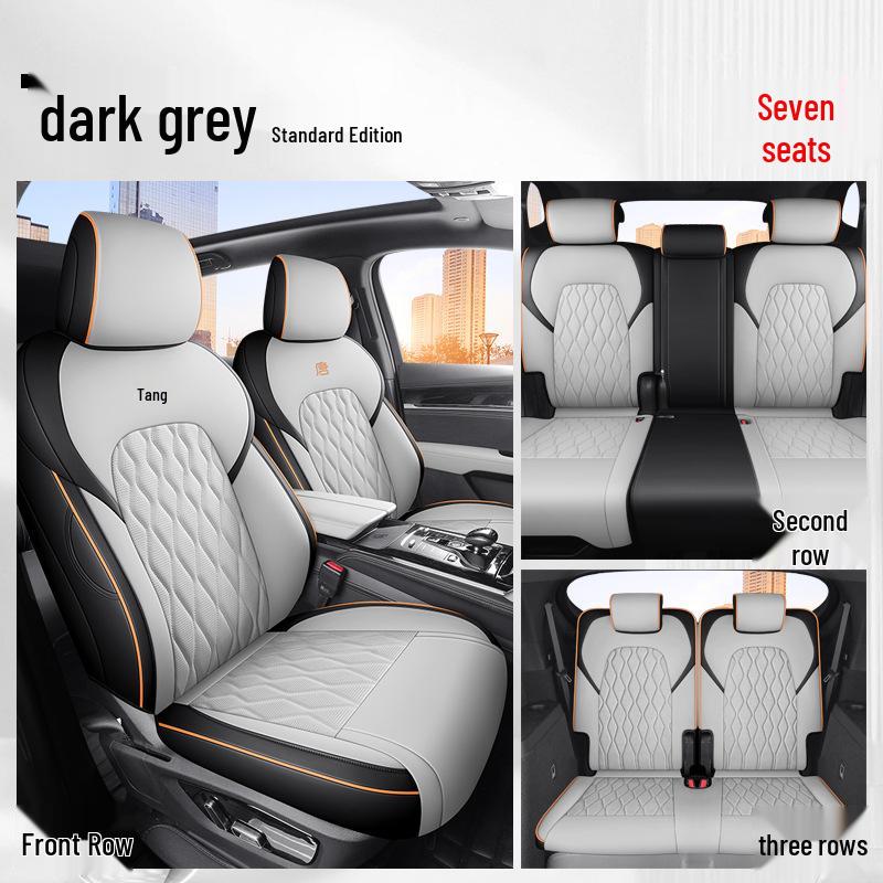 2024 BYD Tang DMI Champion Edition Car Seat Cover for EV Seven-Seater - Full Wrap, All Seasons.