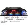 Xnyocn 1600W Power HiFi Sound Amplifier Digital 4 Channel Audio Amplifier Bluetooth Compatible Player Support Remote Control
