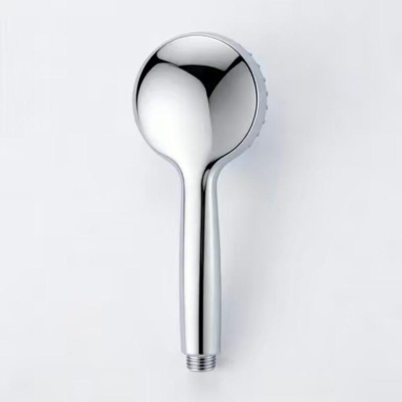 Shower Head ABS Electroplated Modern Minimalist Spray Massage Bubbling Handheld Hot Cold High Pressure Rainfall Shower Head