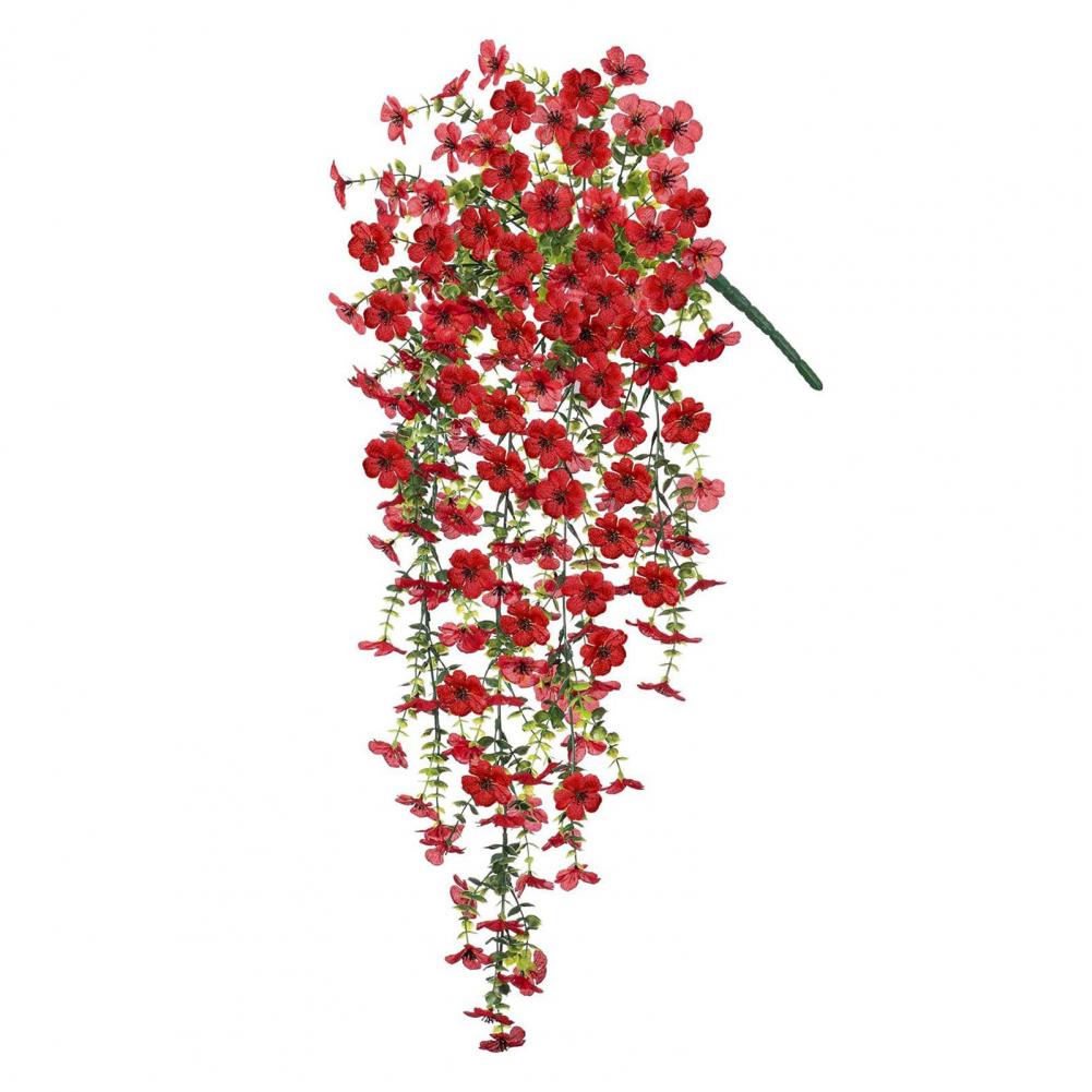 Artificial Violets Vine Flower Artificial Flowers Flower Vine Artificial Vine Flower Garland Fake Hanging Plant Garden Decor