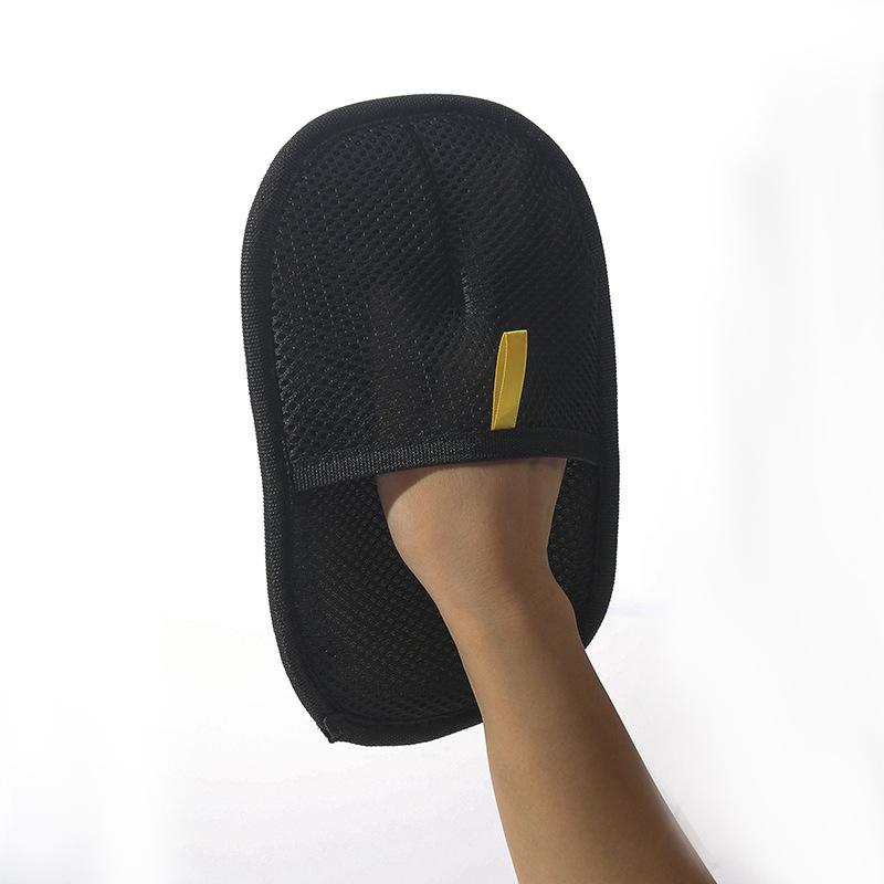 Pet Hair Removal Gloves: Two-Way Bristle Brush Cleaner