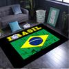 Brazil Rug Area rug for Livingroom, Bedroom, Palyroom, Chair Rug, Office Rug, Floor mat, Large Size Fan Christmas Birthday gift