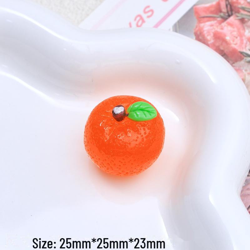 

3D светящиеся фрукты смола DIY ювелирные аксессуары