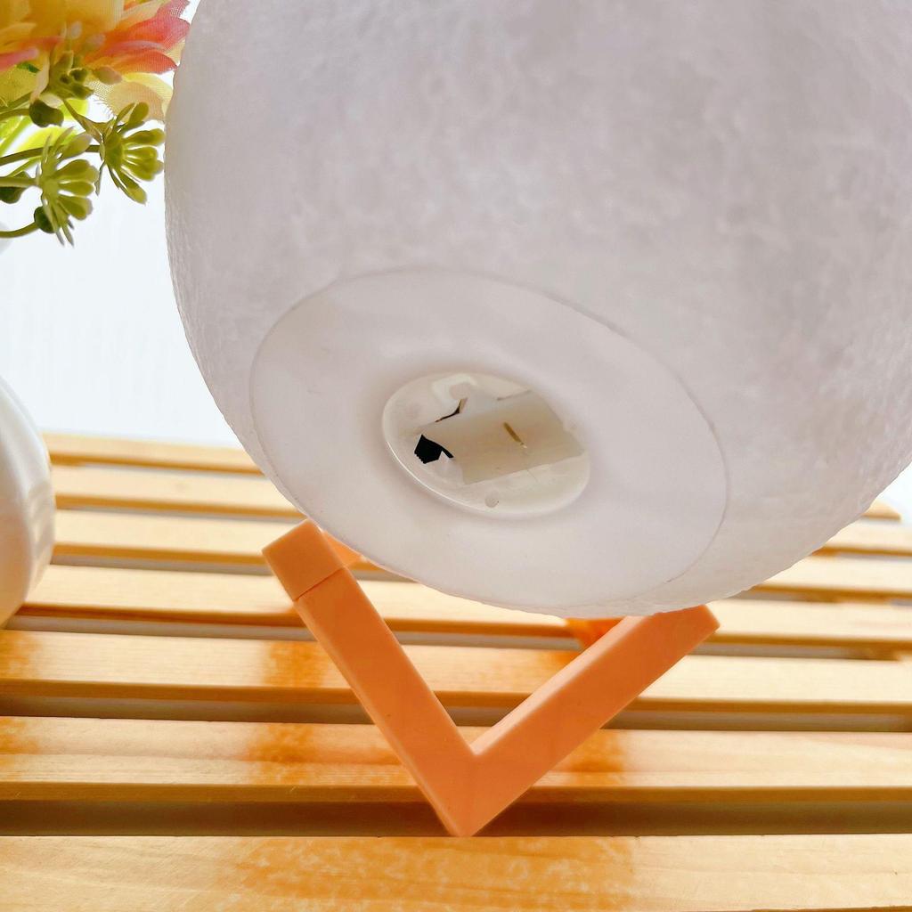 Creative Bedside Atmosphere, Moon Night Light, Bedroom Sleep Light, Internet Famous Moon and Starry Sky Patting, Rechargeable Atmosphere Desk Lamp