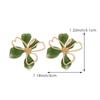 Retro Sweet Fashion Double Layered Flower Petal Earrings For Women