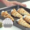 Taipintee 10-Piece Bread Baking Pan Set, Conical Cylinder/Round Tube Bidirectional, Stainless Steel, Silver