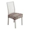 1PCS Waterproof Chair Covers Jacquard Fabric Elastic Edges Universal Size For Indoor Outdoor Dining Furniture Protection Set