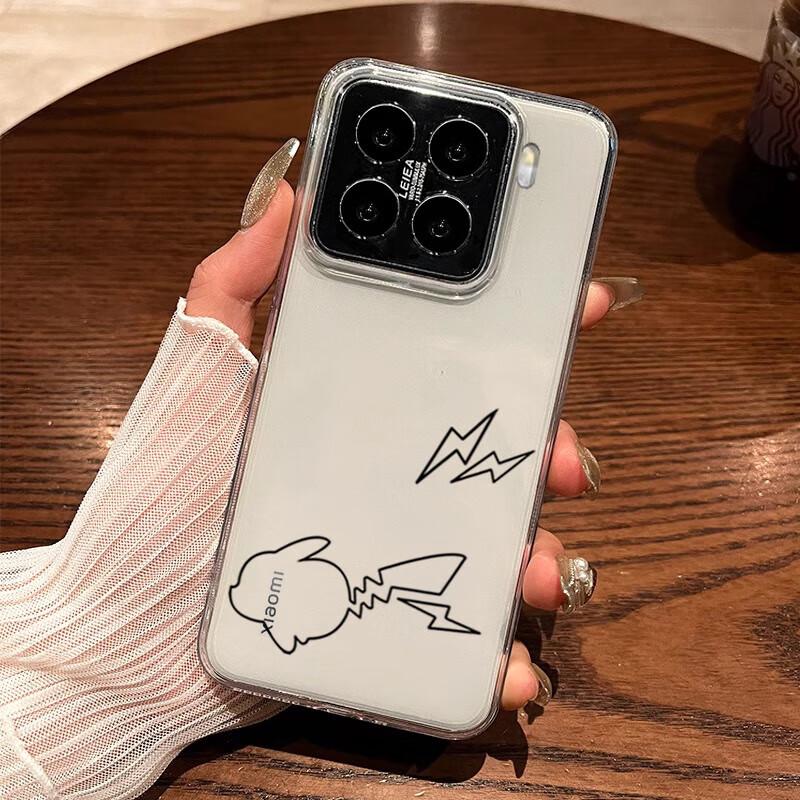 

Pikachu Anime Transparent TPU Case for Xiaomi 15S Pro